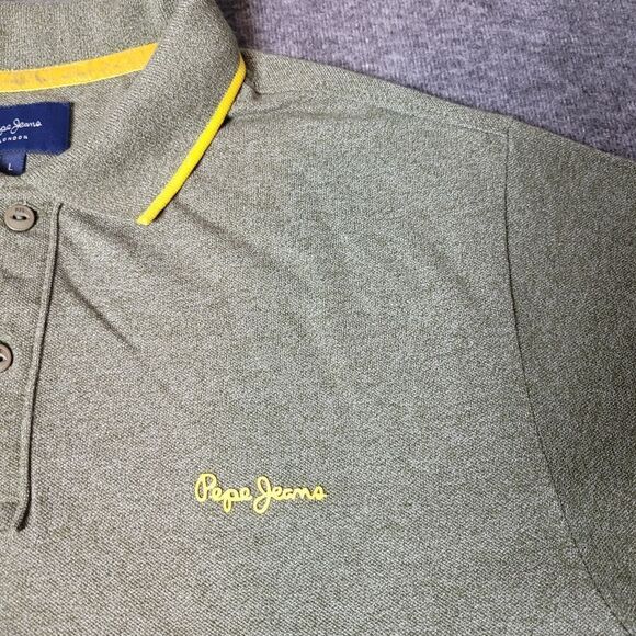 Ben Sherman Olive Green Polo Shirt - Picture 3 of 9